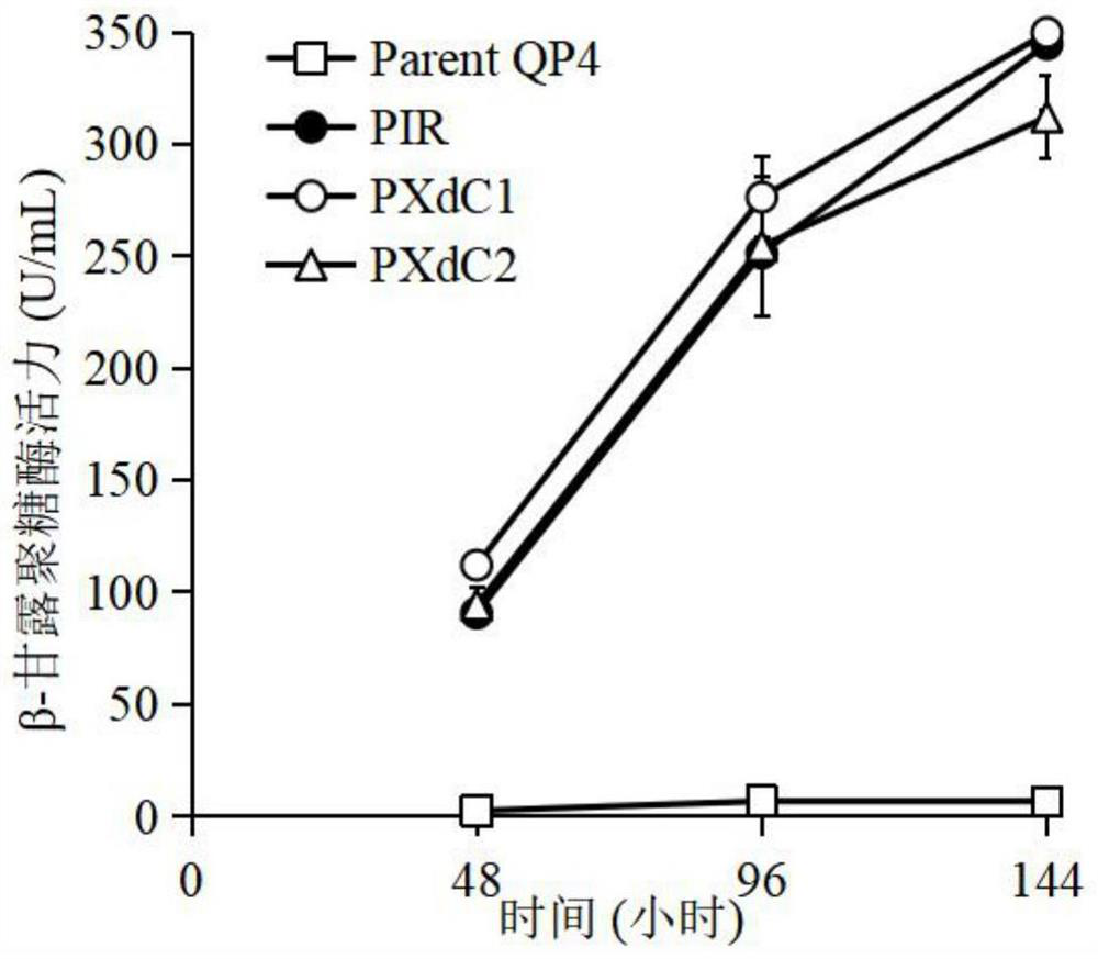 A kind of Trichoderma reesei cbh1 gene promoter mutant and its construction method and application