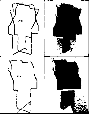 Point cloud relative pose estimation method based on three-dimensional curve matching