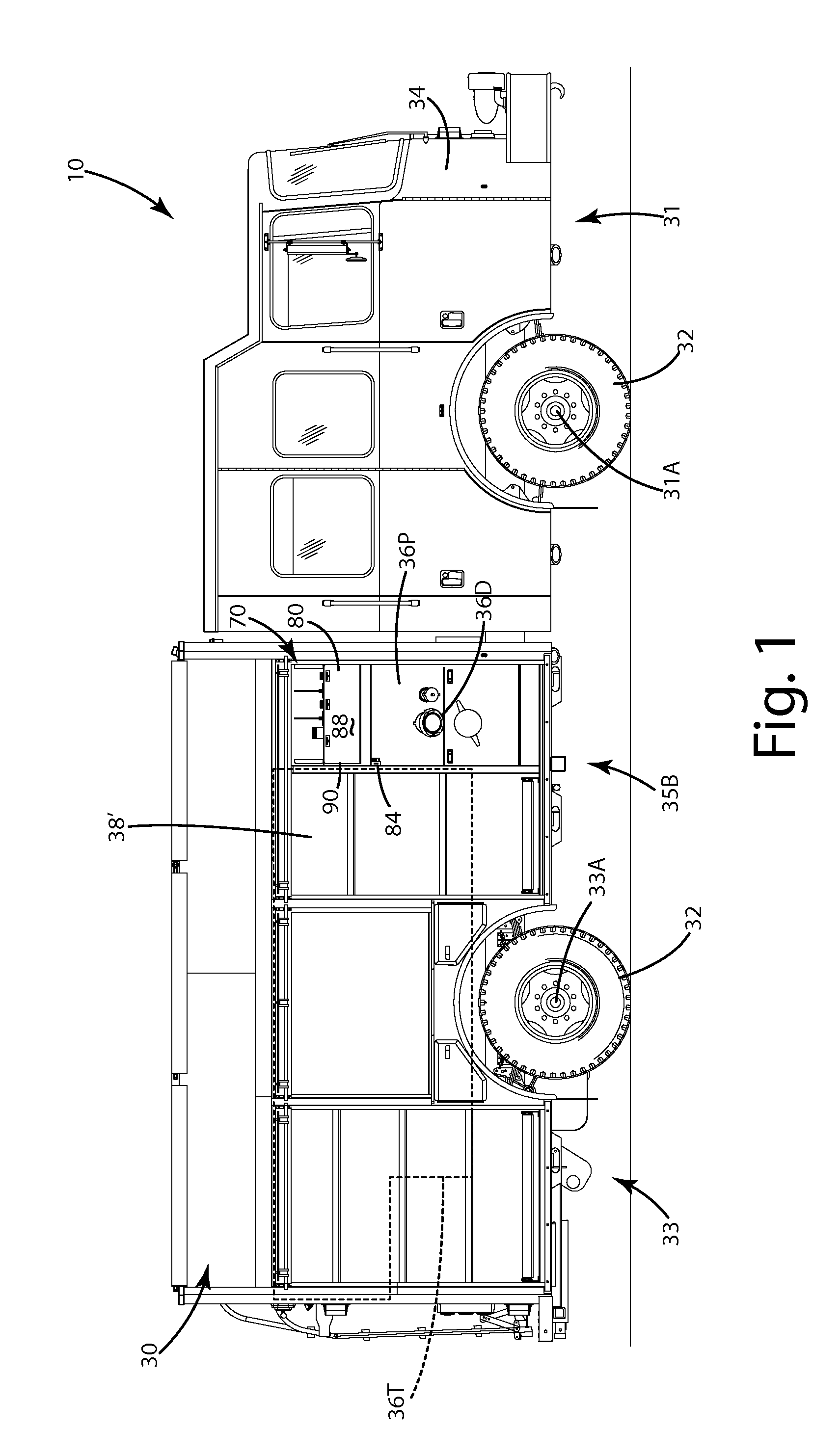 Firefighting or rescue apparatus including an extendable crosslay hose bed