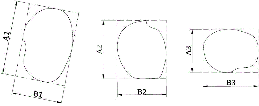 Machine vision-based agricultural product volume rapid measurement device and measurement method