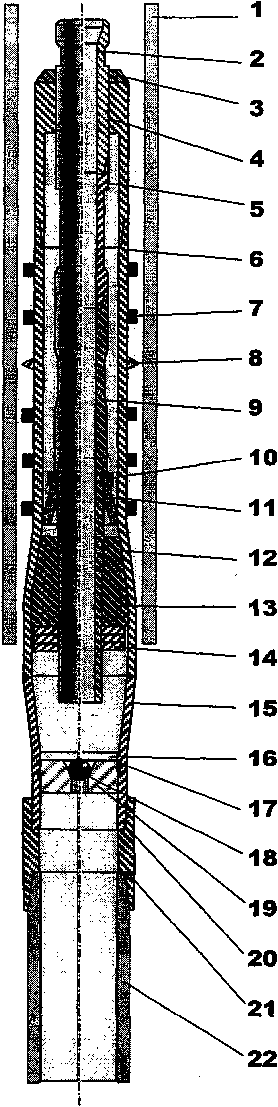 Petroleum expansion pipe hanger and construction technology