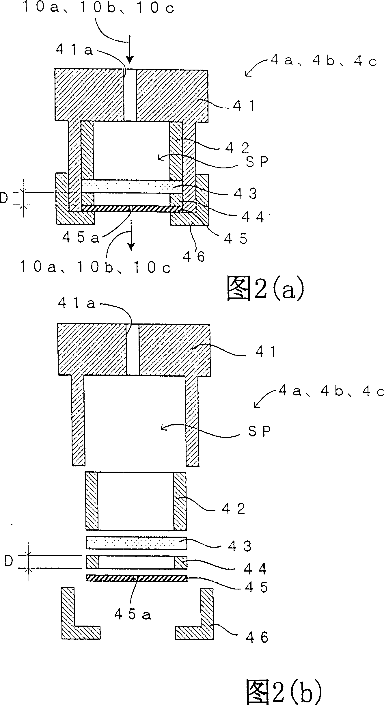 Organic EL coating device and method