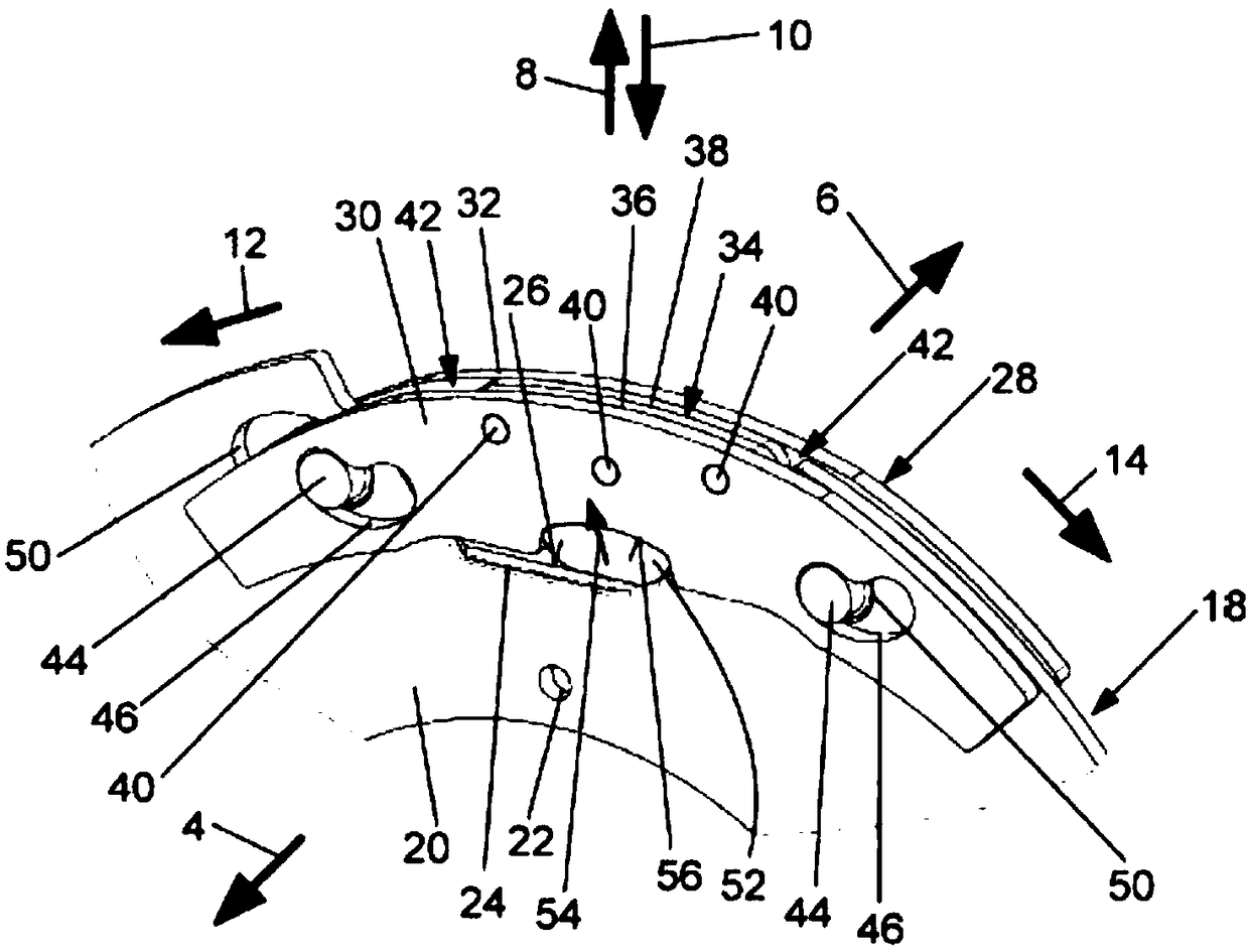 Centrifugal pendulum device and torsional vibration damper comprising such a centrifugal pendulum device