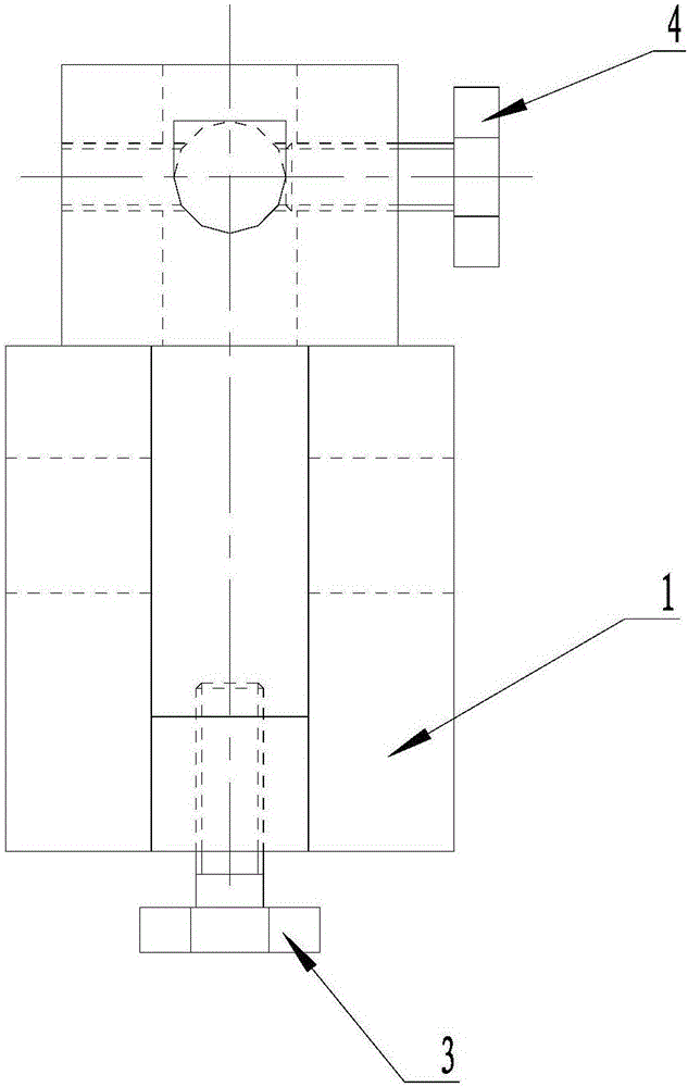 Auxiliary tool of height gauge for ruling of fitter