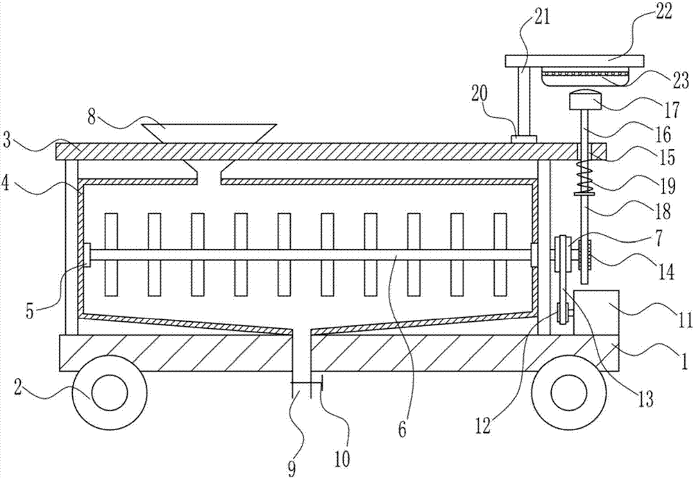 Scribing isolation vehicle for house building construction