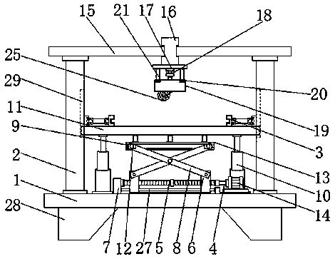 Special glass machining and producing robot