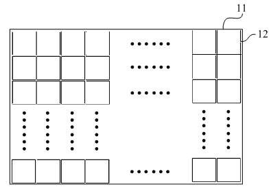 Dynamic dimming circuit for splicing large-area field emission backlight