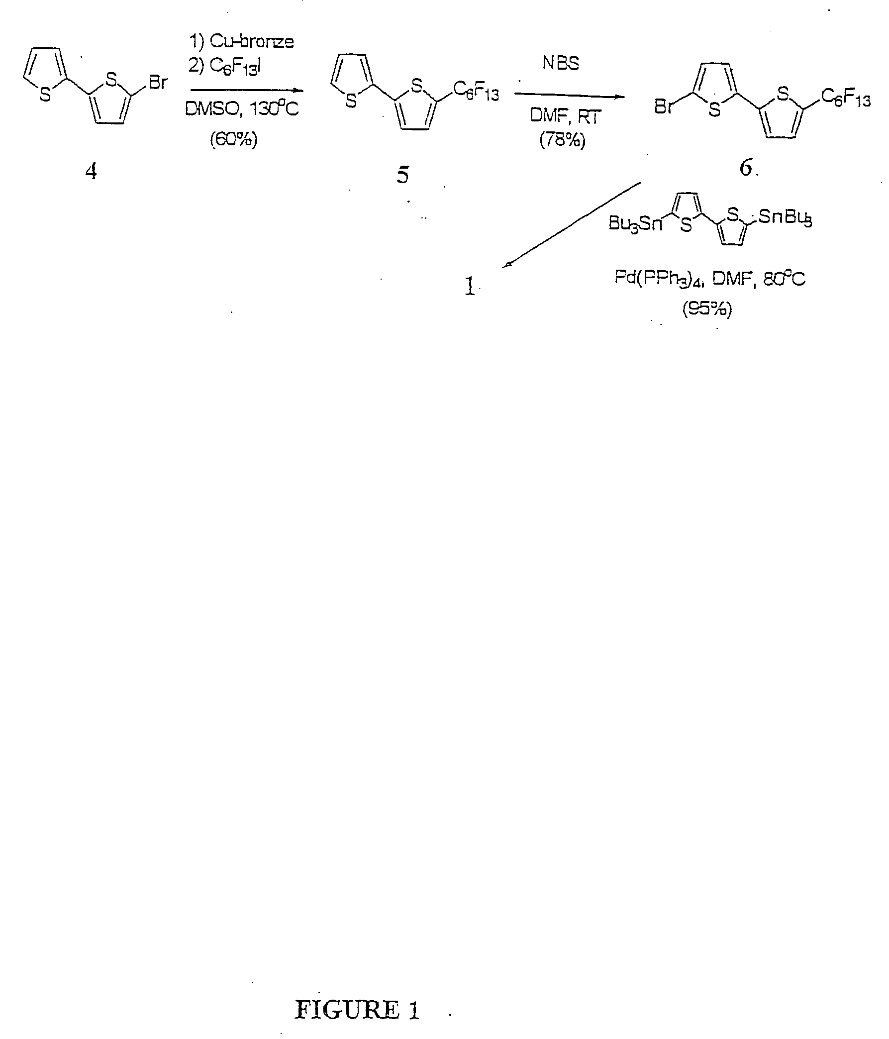 n-Type thiophene semiconductors