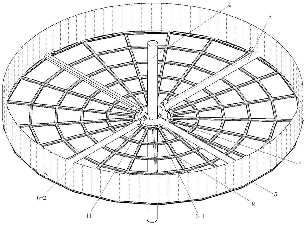 Net cage fishing device capable of freely lifting