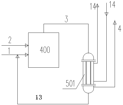 Process for removing and recycling dimethyldichlorosilane from hydrochloric acid gas