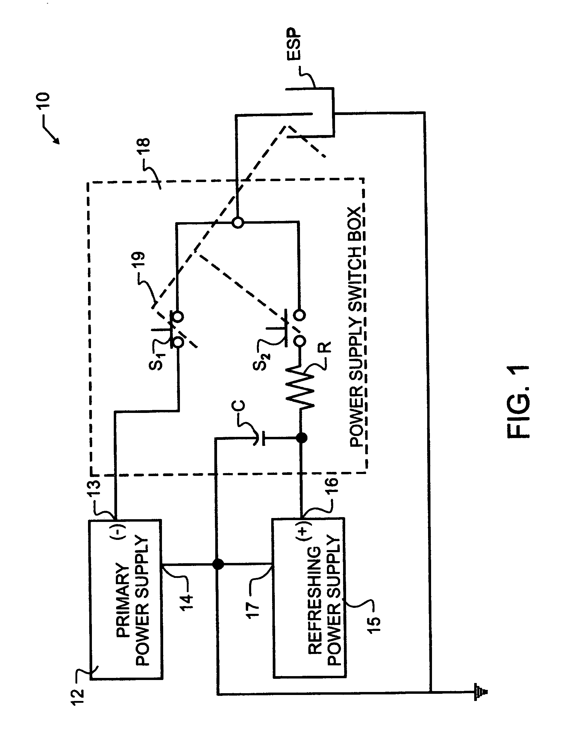 Polarity reversing circuit for electrostatic precipitator systems