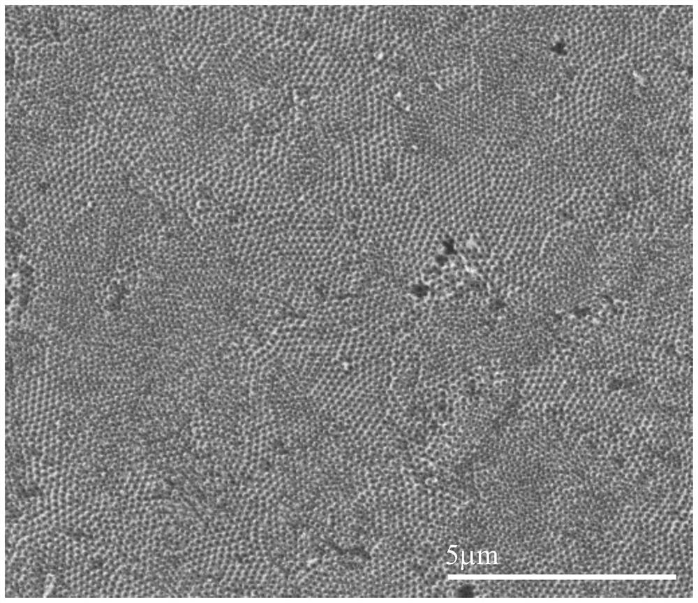 Bipass large-area aluminum oxide, titanium dioxide or zirconium dioxide nanotube array film and preparation method thereof