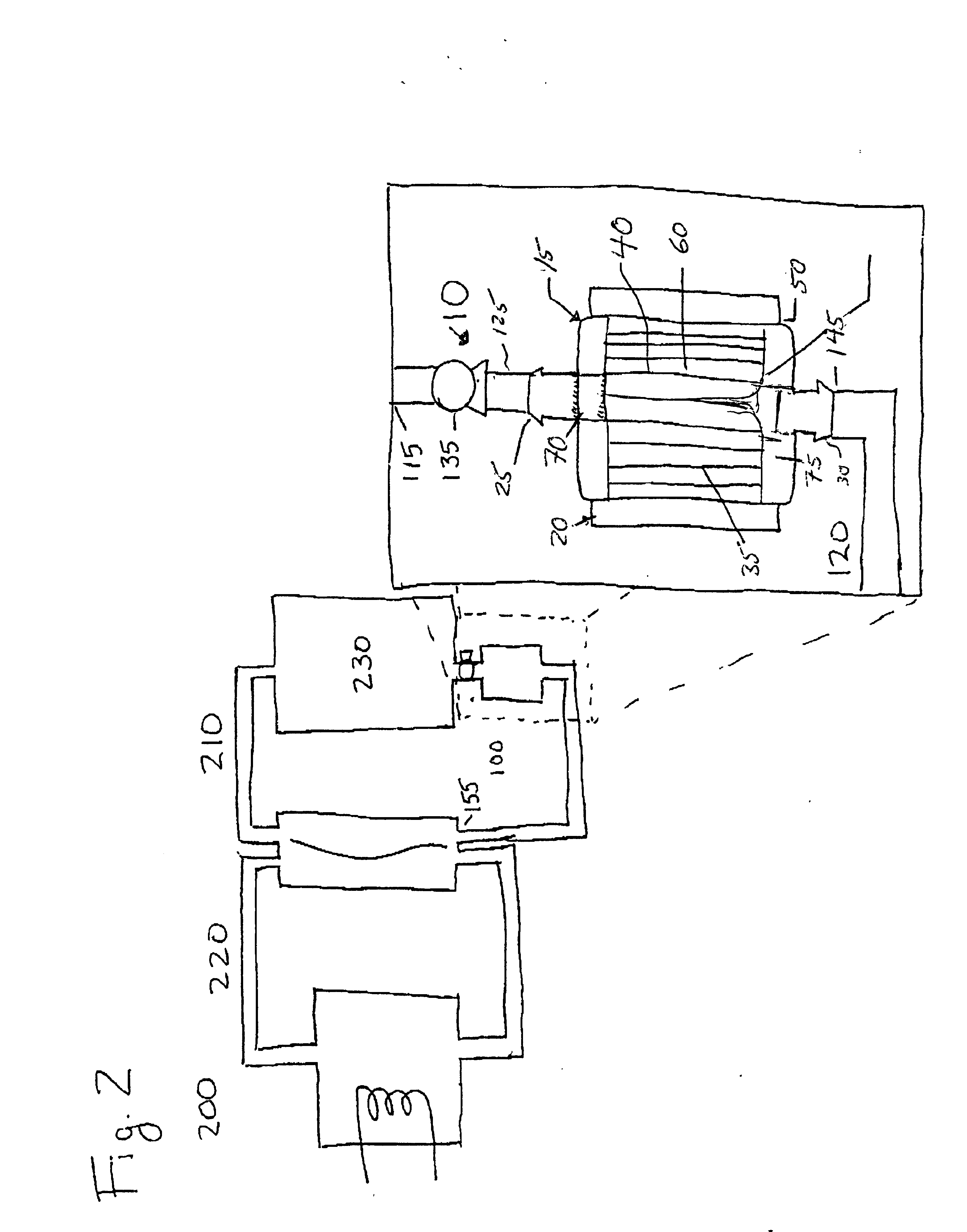 Recombinator for the re-acidification of an electrolyte stream in a flowing electrolyte zinc-bromine battery