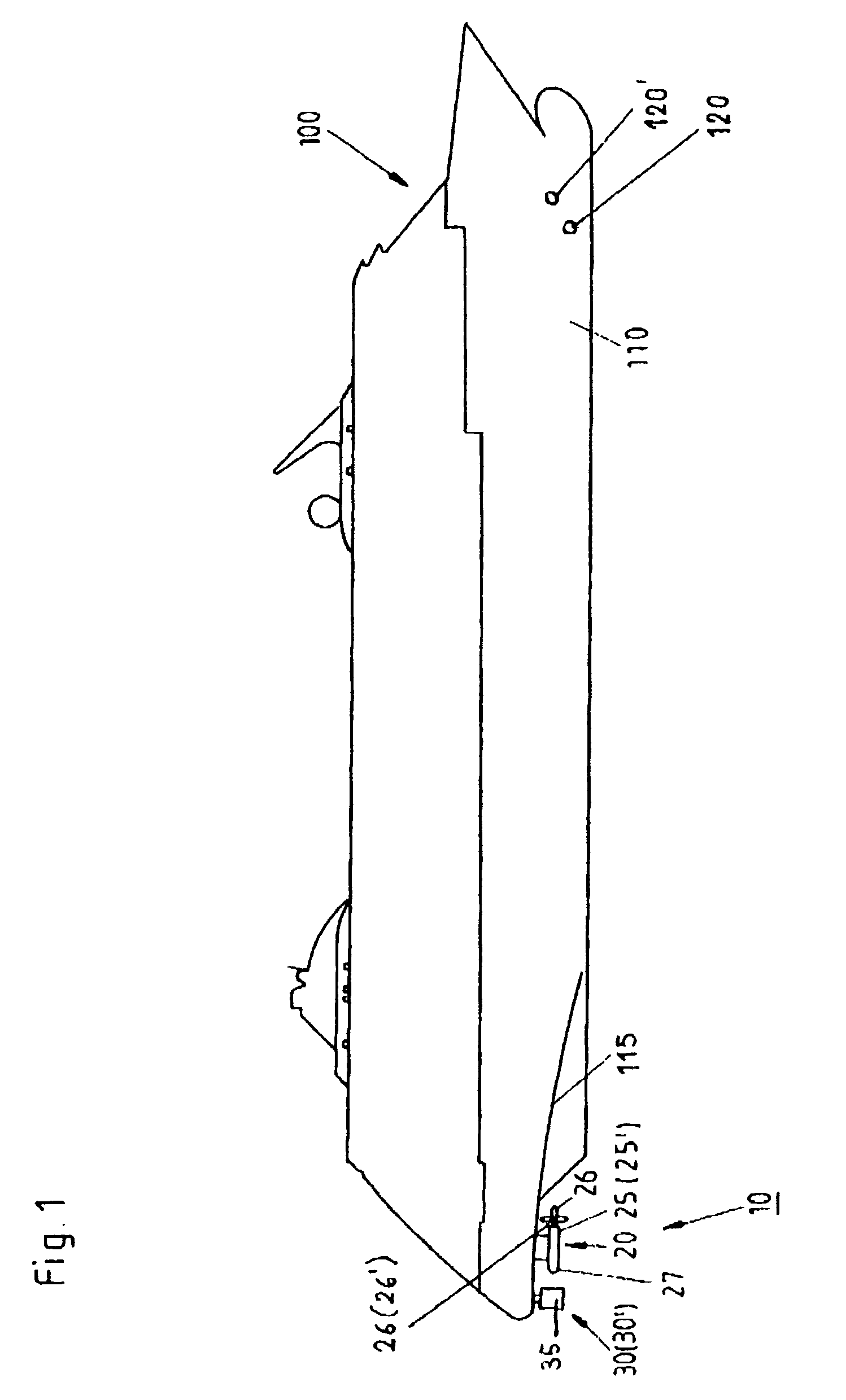 Propulsion system for ships, in particular for cruise vessels