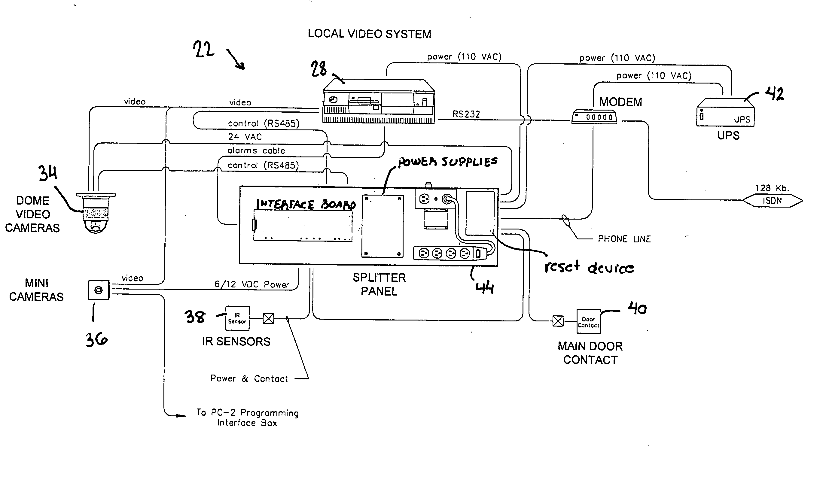 System and method for the automated, remote diagnostic of the operation of a digital video recording network