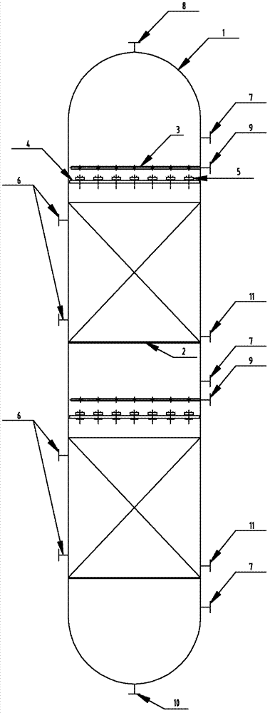 Gas-liquid-solid three-phase reactor and applications thereof