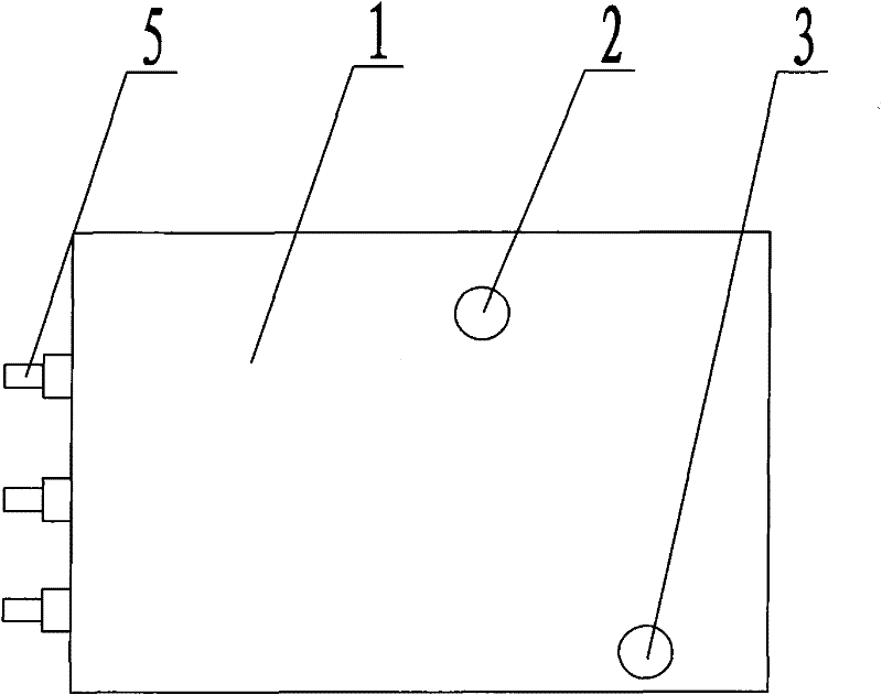 Heating device in water boiler