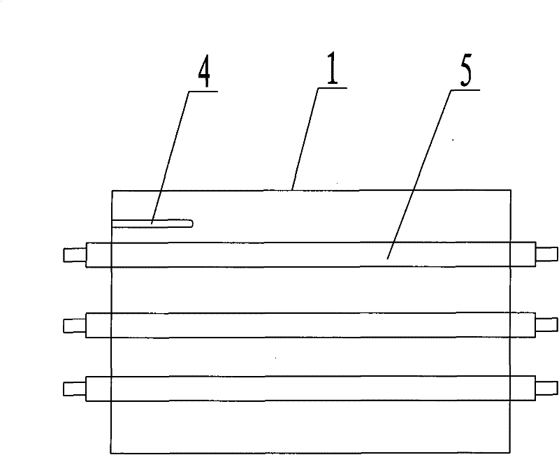 Heating device in water boiler