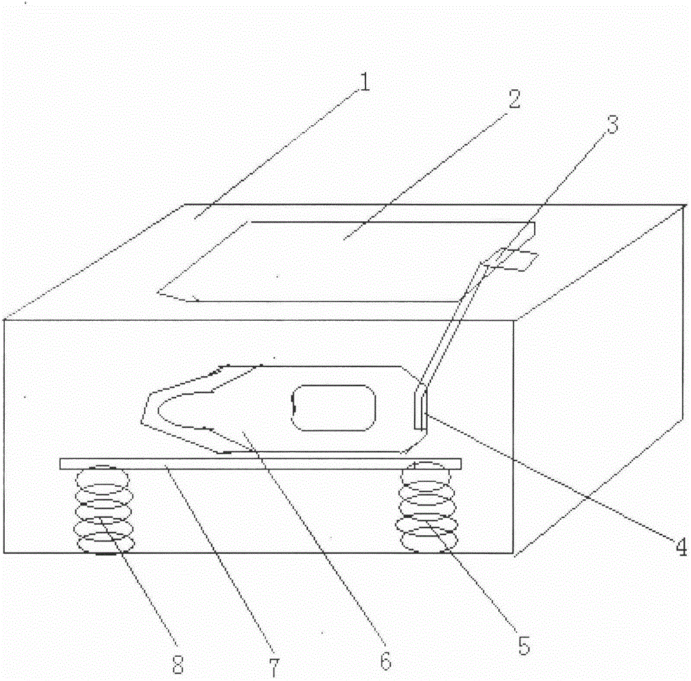 Shoe-wearing device for handless disabled person