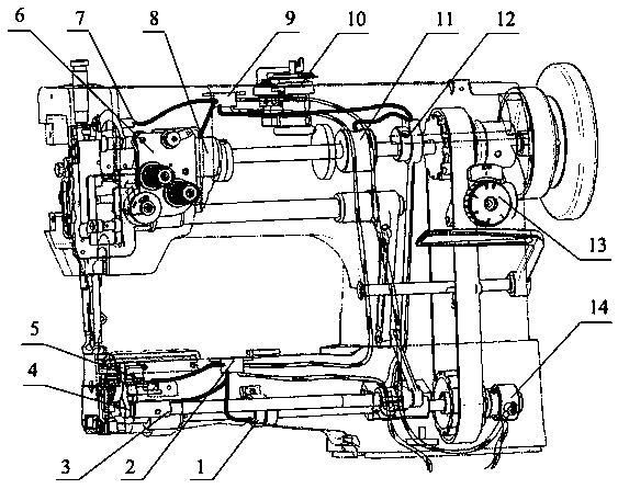 A new type of barrel sewing machine