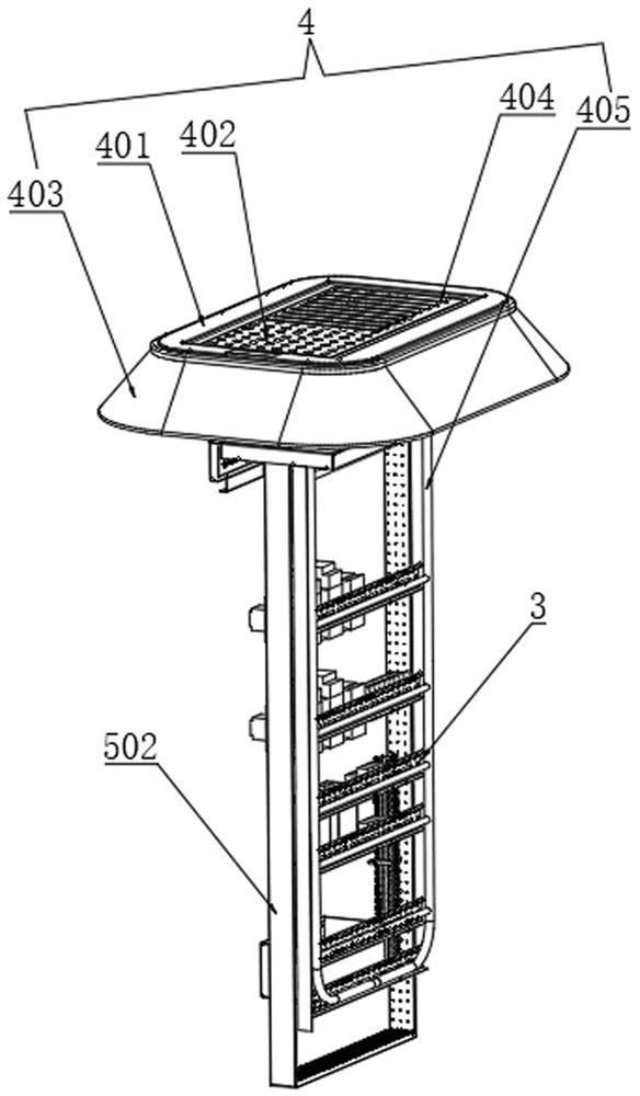 Outdoor anti-seepage power distribution cabinet