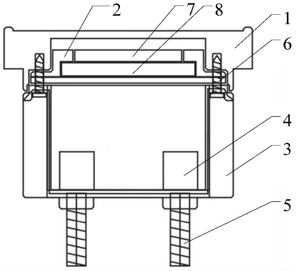 Golf electric ball-picking vehicle instrument housing