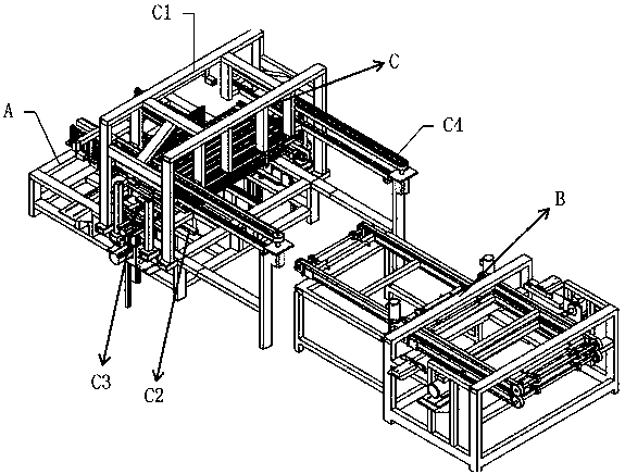 Stainless steel tube end machining device