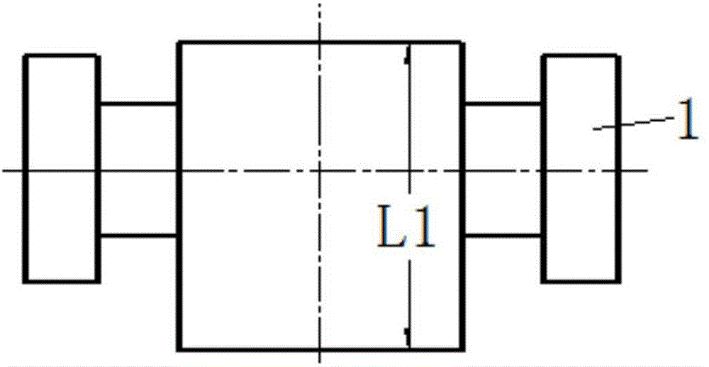 Free forging method for blowout preventer body used for petroleum drilling and production