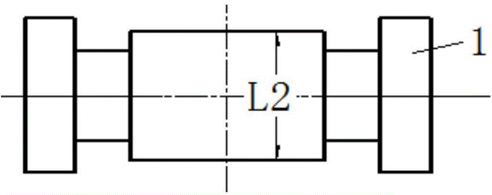 Free forging method for blowout preventer body used for petroleum drilling and production