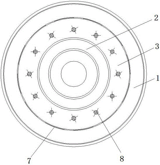 Damping and noise-reducing wheel for rail transportation