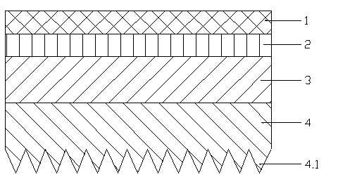 Artificial leather with warm keeping function and multicolour effect