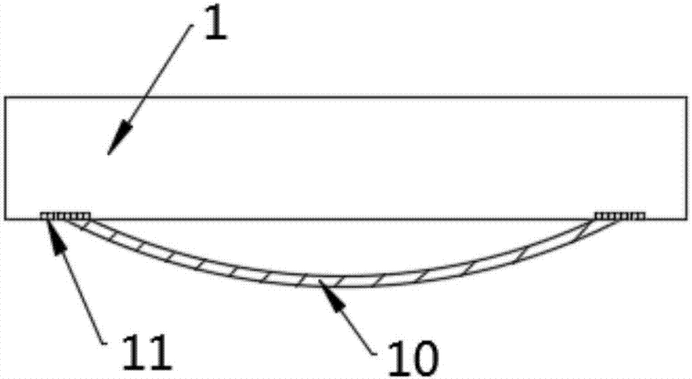 Ground anchor fixing device