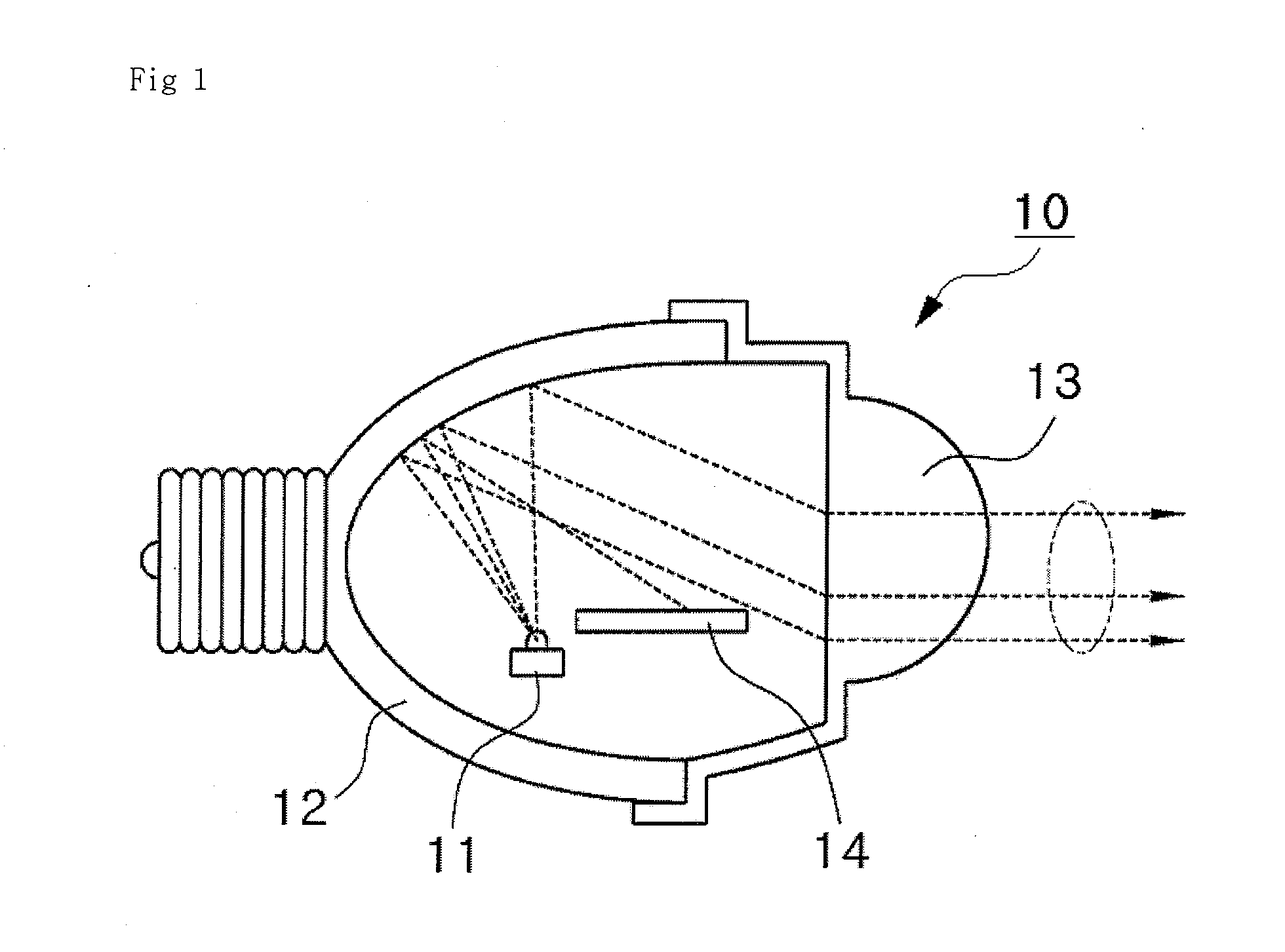 Multi-array LED chip for vehicle and head lamp having the same