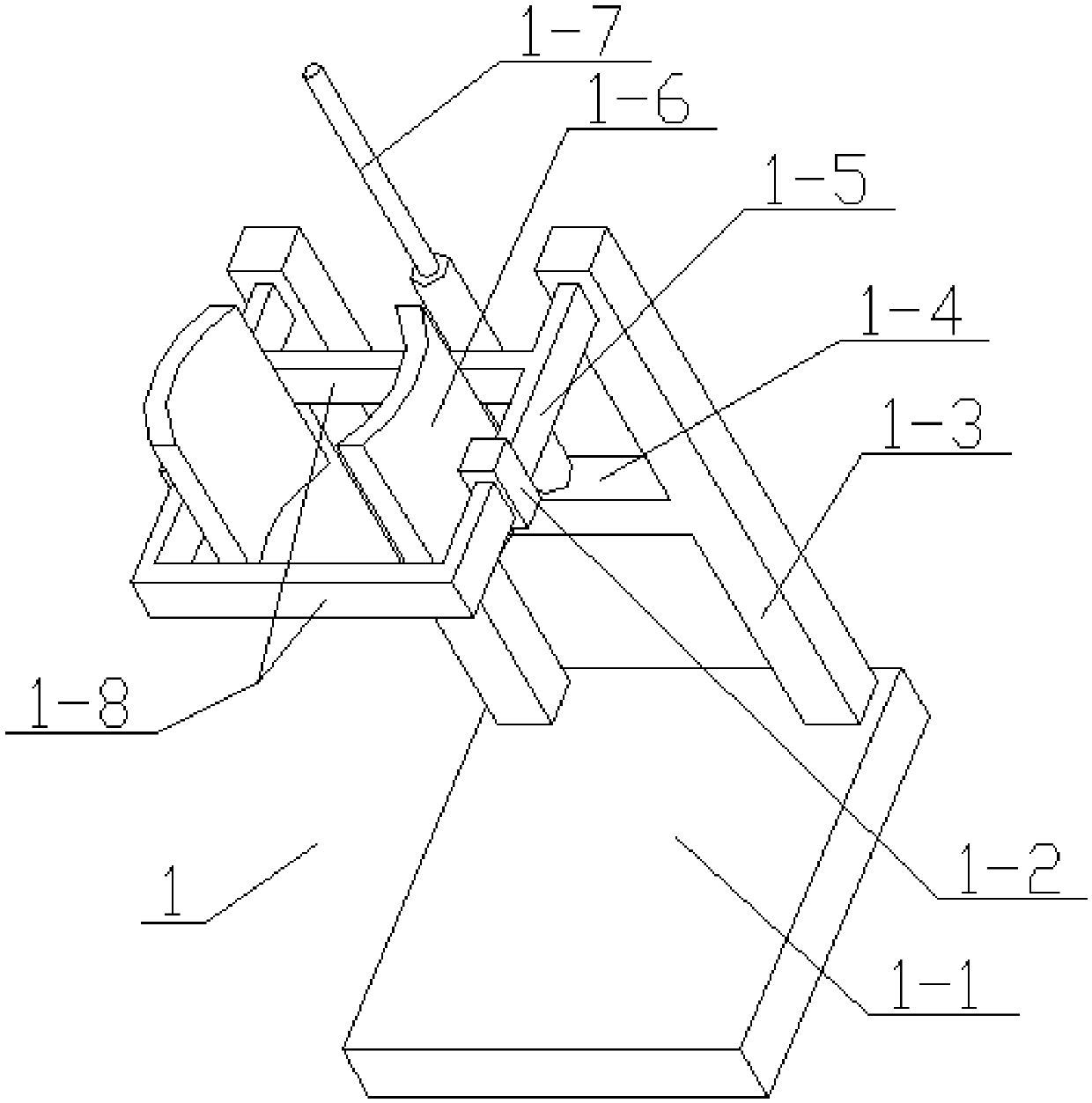 Plastic extruding machine capable of replacing plastic extruding head