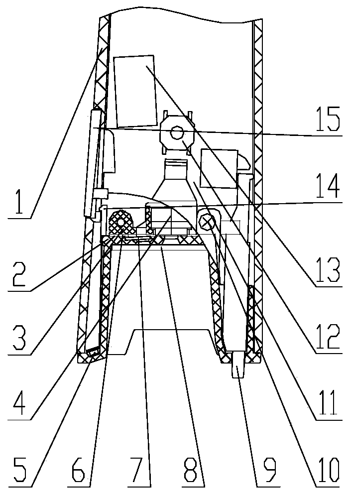 Data input pen with photographing function and photographing range laser positioning method thereof