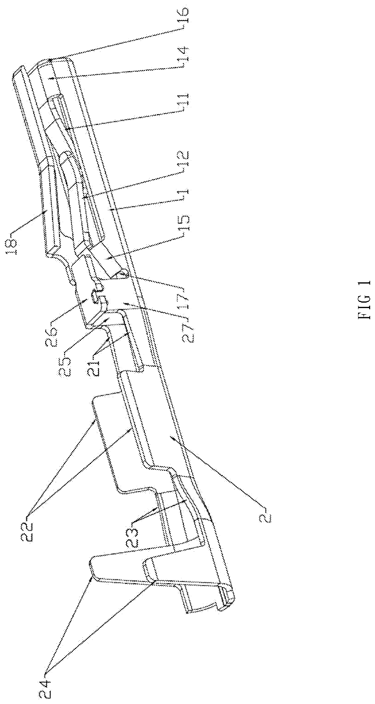 Dual elastic plate connector