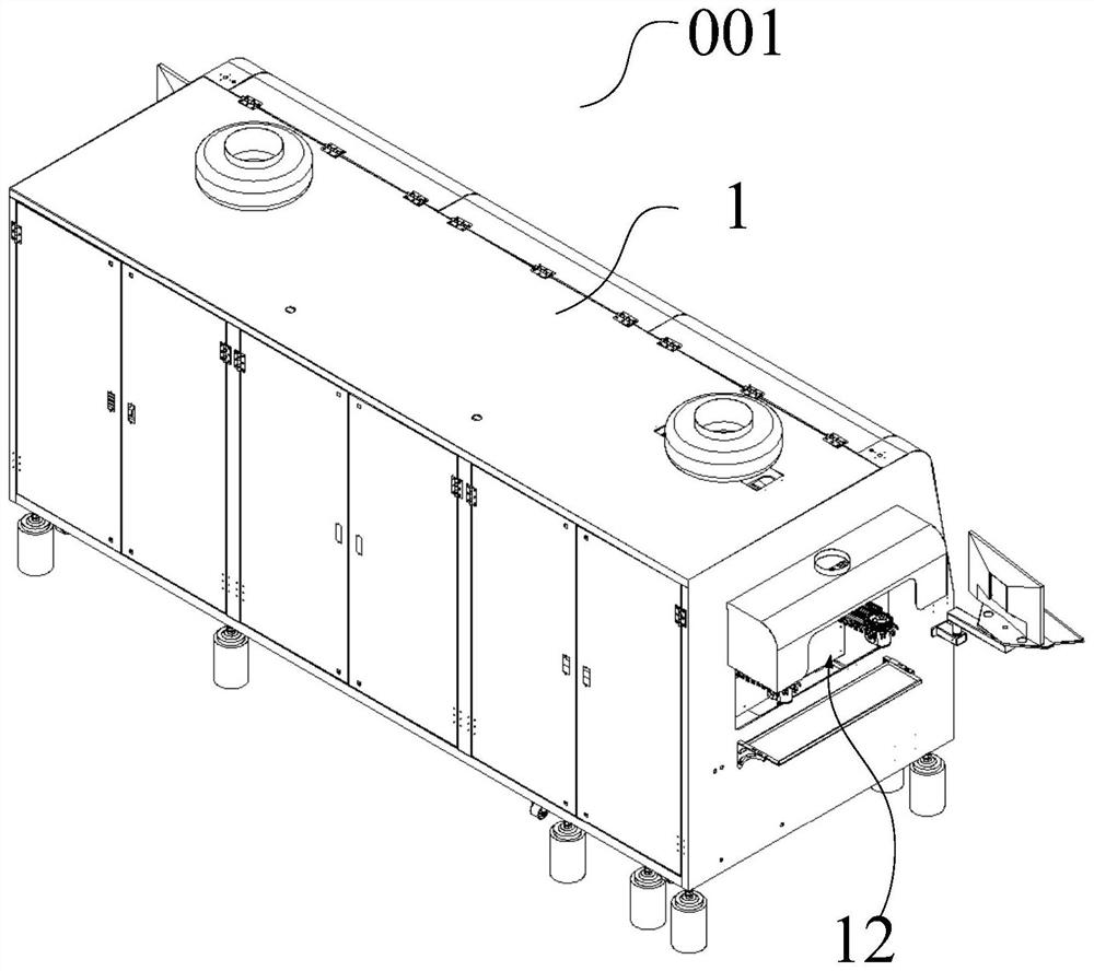 Detection device, control method thereof, control device and wave soldering equipment