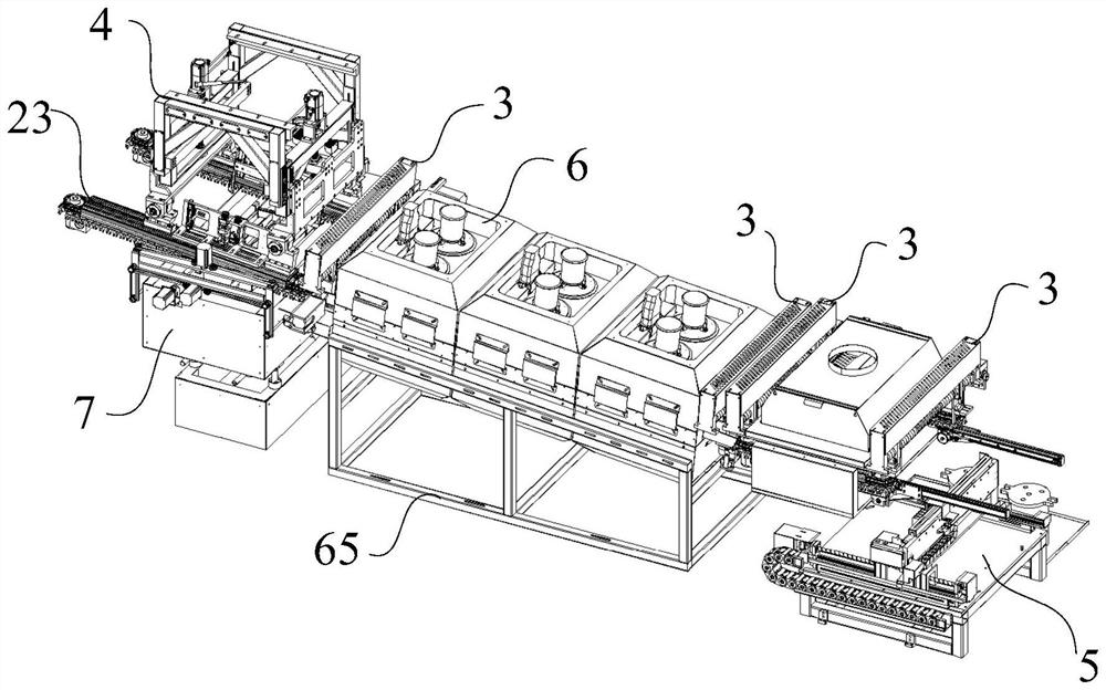 Detection device, control method thereof, control device and wave soldering equipment