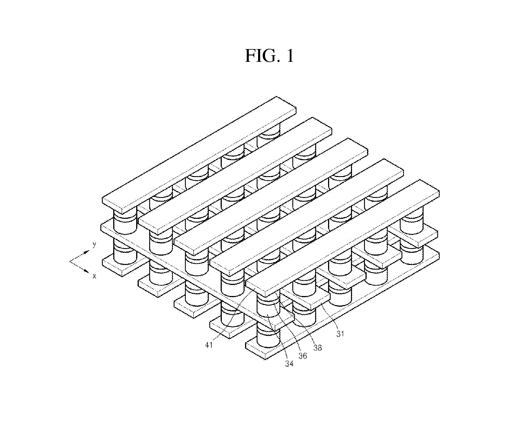 Switching elements and devices, memory devices and methods of manufacturing the same