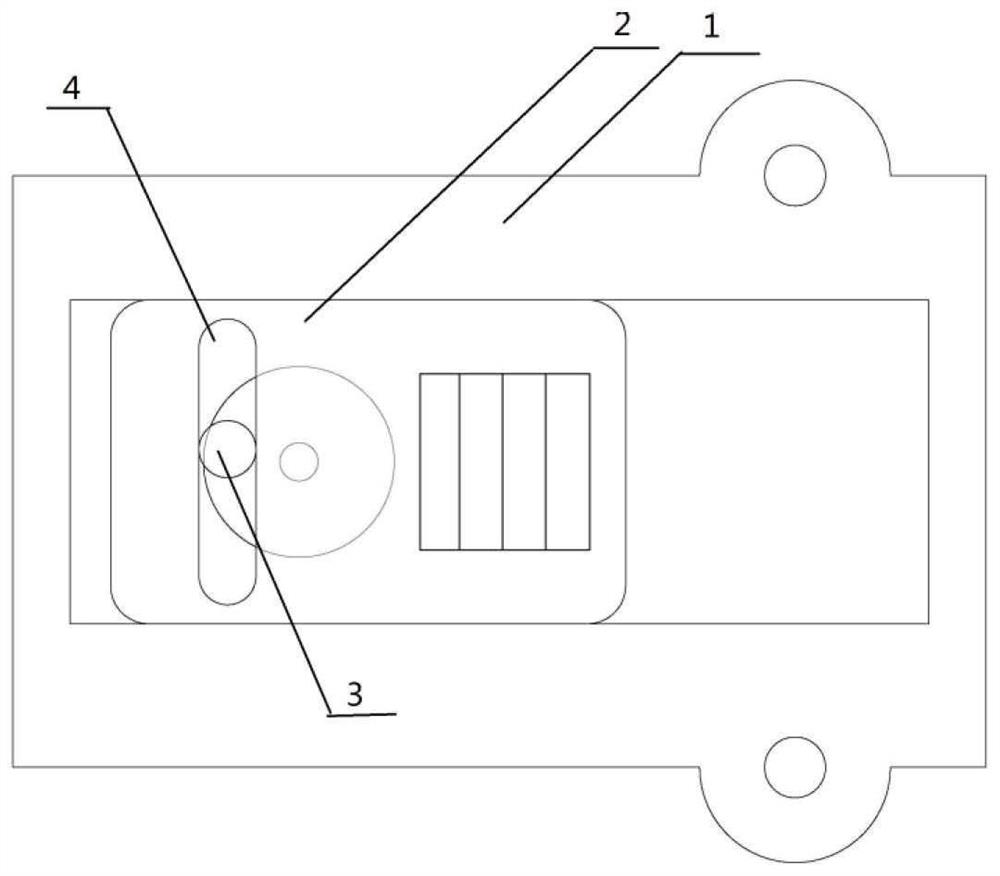 A laser animation display method