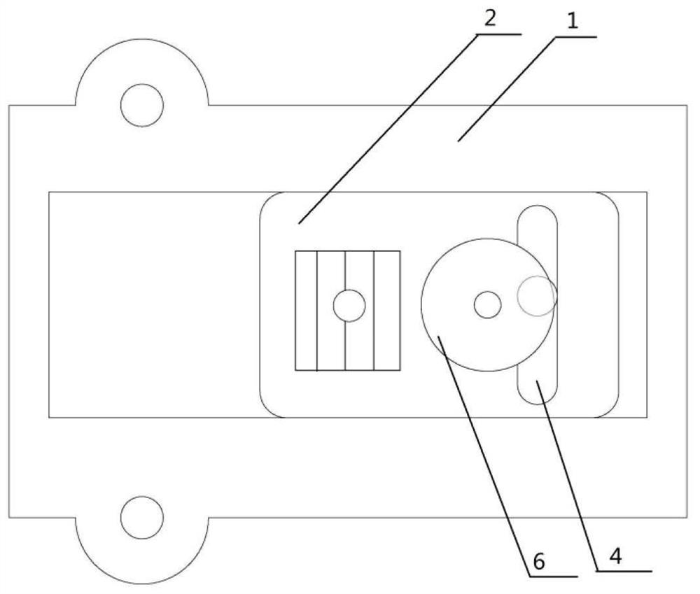 A laser animation display method