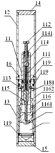 Automatic door closing hinge with separate tension and speed adjustments