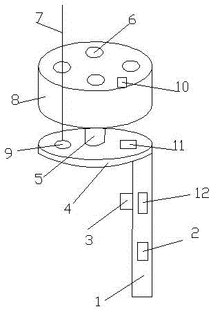 Device for measuring response speed