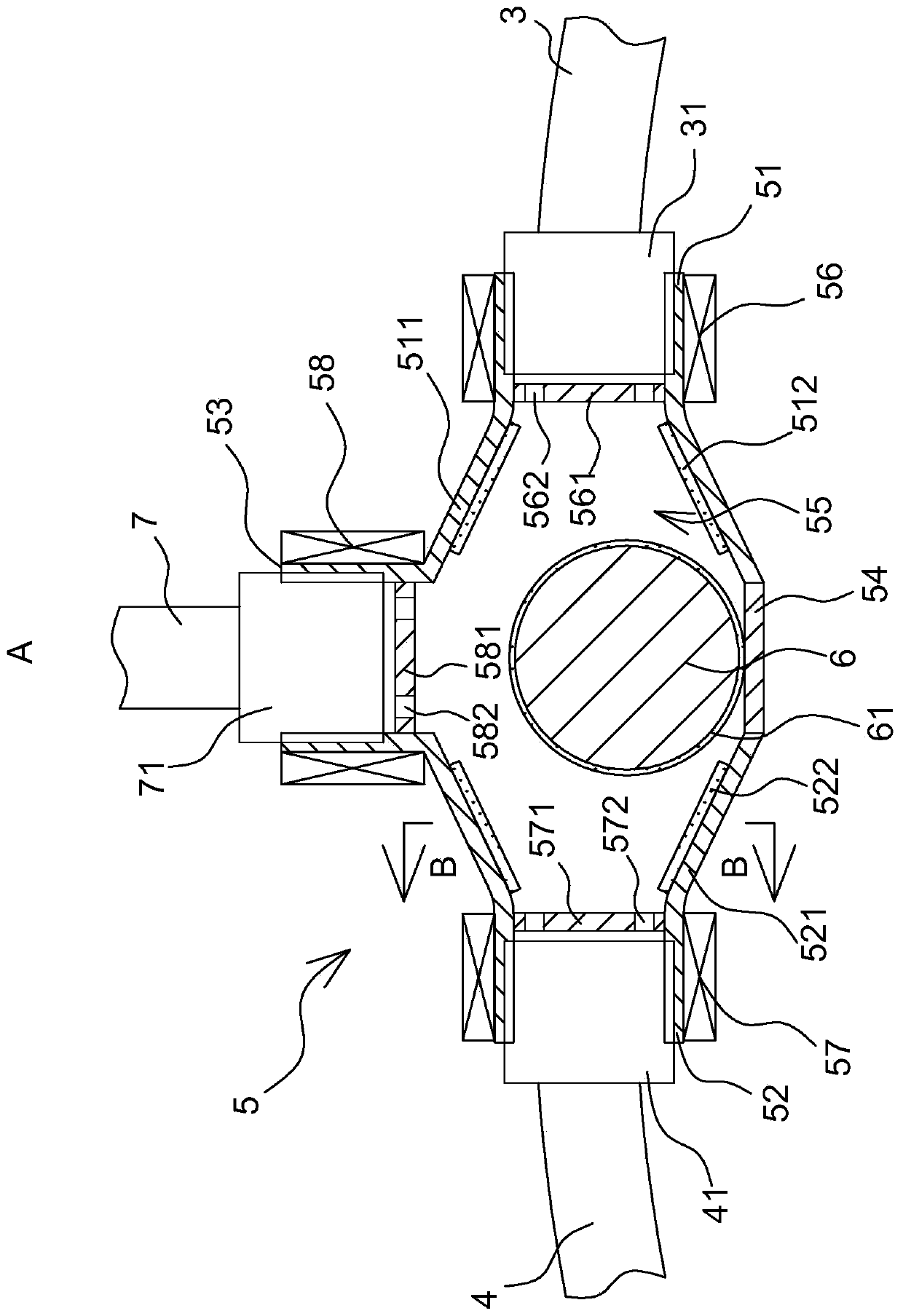 Underwater sample collection device and sampling method thereof