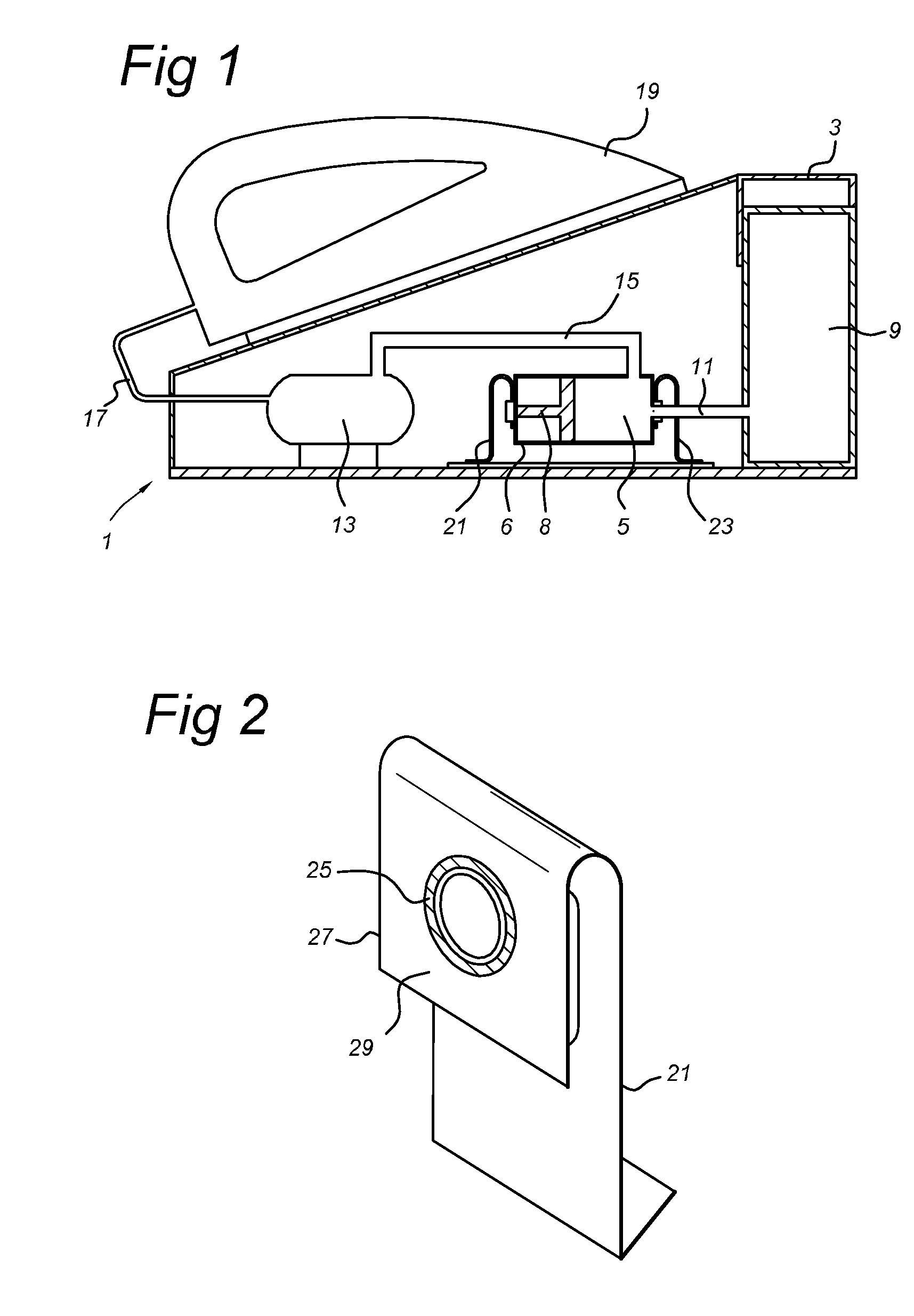 Domestic appliance comprising an actuator