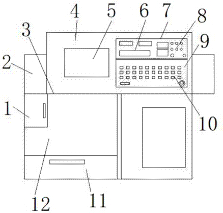 Lab operation platform suitable for food detection