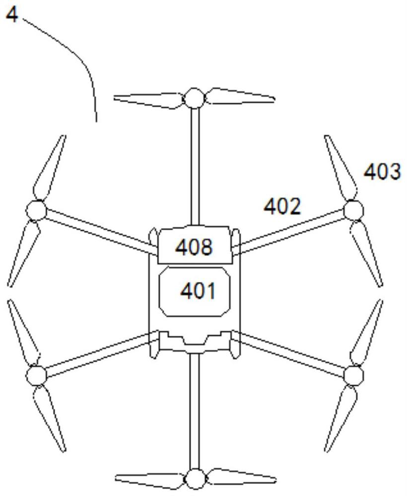 Wind power blade deicing system and method based on unmanned aerial vehicle