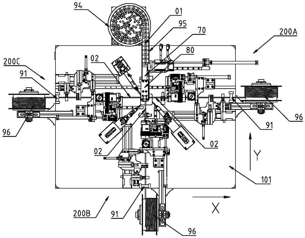 Method for assembling infusion hose and T-shaped three-way connector