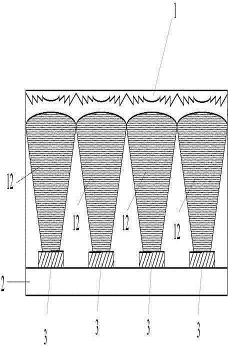 Dense array-type concentrating solar photovoltaic device