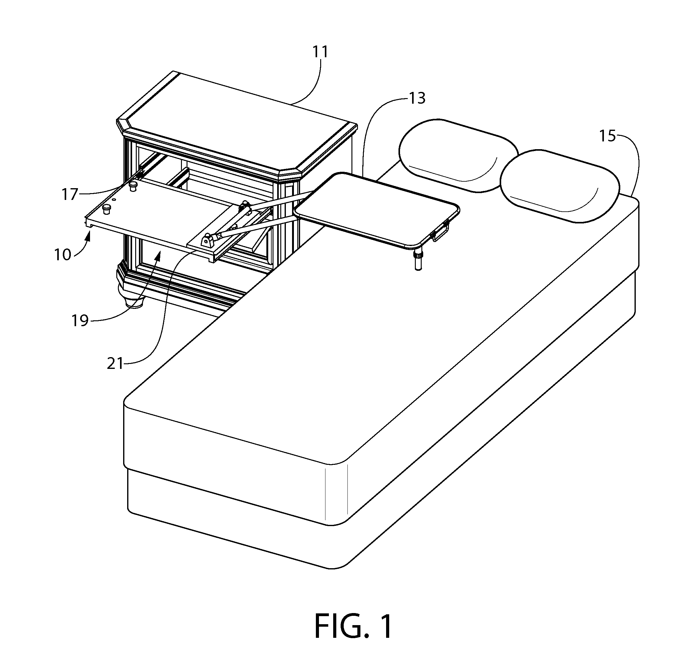 Tray table apparatus